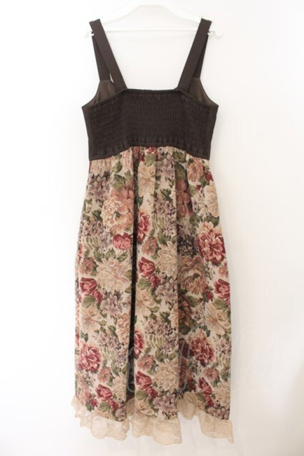 画像4: axes femme / ゴブラン織ジャンスカ F ベージュ O-26-01-17-063-AX-OP-OW-OS (4)