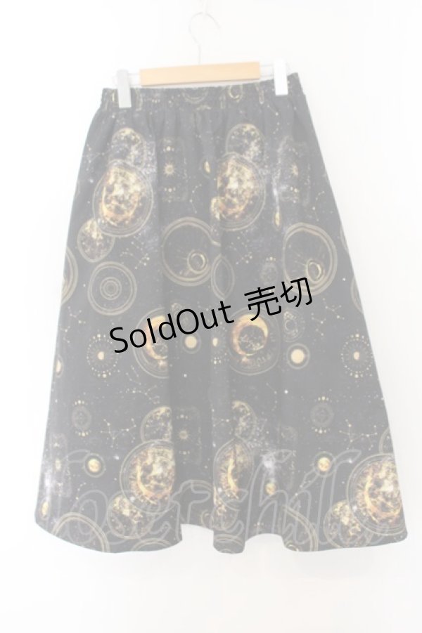 画像3: axes femme NOSTALGIE / タロット柄スカート F クロO-26-01-17-069-AX-SK-OW-ZT593 (3)