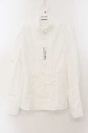 画像: Sheglit / "Serena"タックブラウス M ホワイト O-26-01-17-075-EL-BL-OW-OS