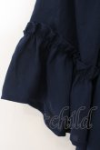 画像3: axes femme kawaii / エンパイアフリルブラウス M ネイビー O-26-01-17-076-AX-BL-OW-OS (3)
