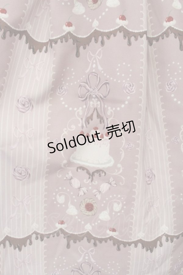 画像2: axes femme kawaii / お菓子柄スカート M ピンク O-26-01-17-007-AX-SK-OW-OS (2)