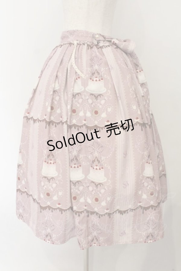 画像3: axes femme kawaii / お菓子柄スカート M ピンク O-26-01-17-007-AX-SK-OW-OS (3)