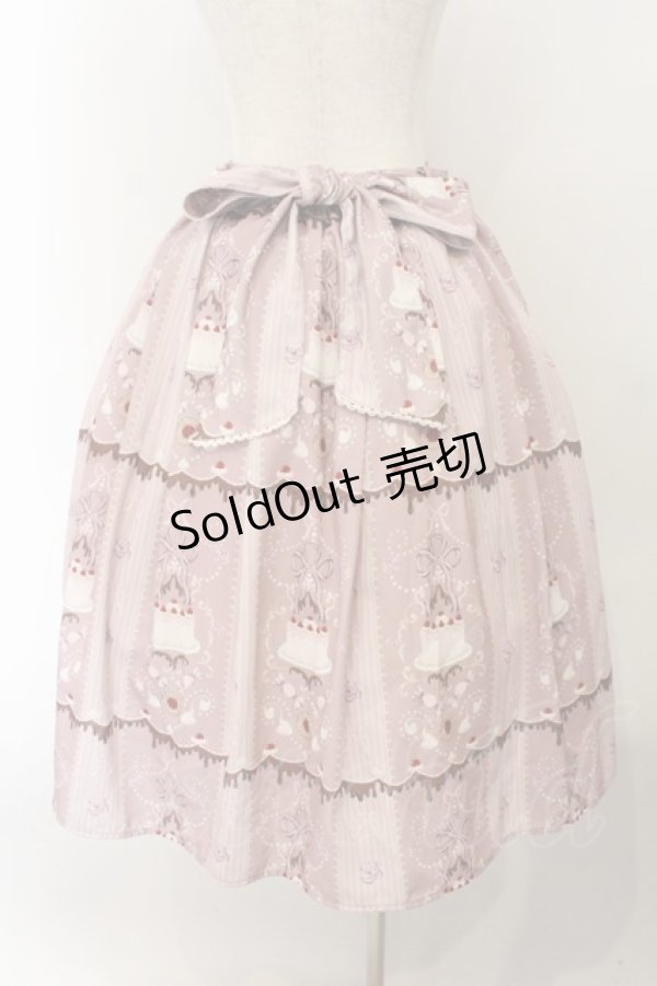 画像4: axes femme kawaii / お菓子柄スカート M ピンク O-26-01-17-007-AX-SK-OW-OS (4)