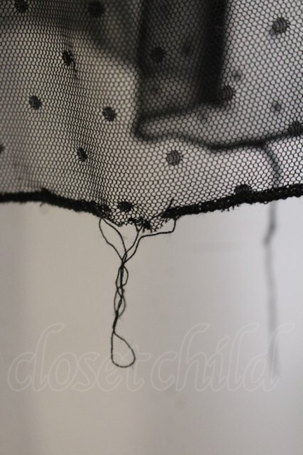 画像3: axes femme kawaii / クラシックブーケ柄ジャンスカ M クロ O-26-01-17-009-AX-OP-OW-OS (3)