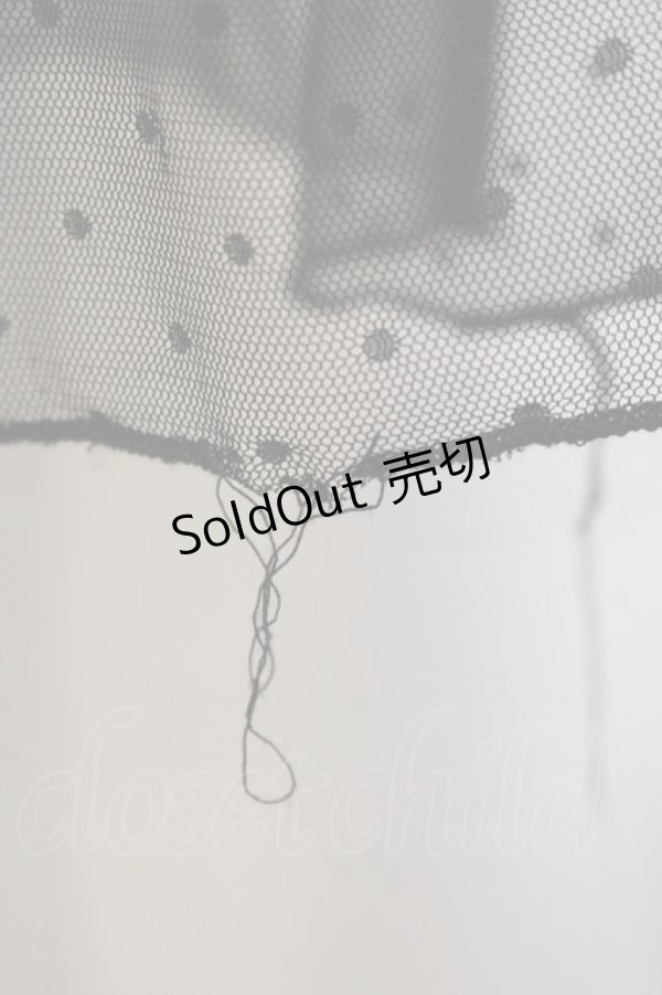 画像3: axes femme kawaii / クラシックブーケ柄ジャンスカ M クロ O-26-01-17-009-AX-OP-OW-OS (3)