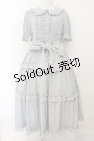 画像: axes femme kawaii / ロマンティックフリルワンピース M グリーン O-26-01-17-010-AX-OP-OW-OS