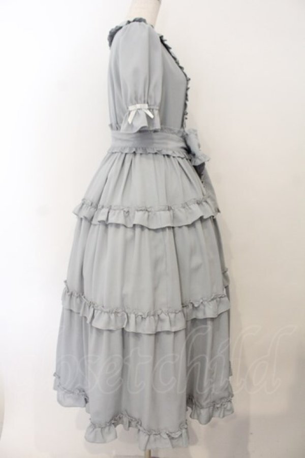 画像4: axes femme kawaii / ロマンティックフリルワンピース M グリーン O-26-01-17-010-AX-OP-OW-OS (4)