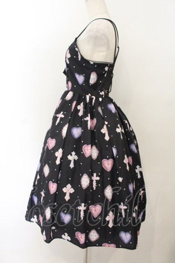 画像3: axes femme kawaii / ロージークロスジャンスカ  クロ O-26-01-17-012-AX-OP-IG-OS (3)