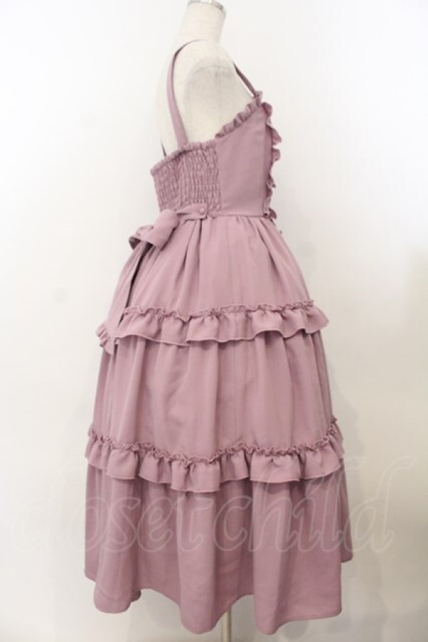 画像3: axes femme kawaii / ロマンティックフリルジャンパースカート  ラベンダー O-26-01-17-021-AX-OP-IG-OS (3)