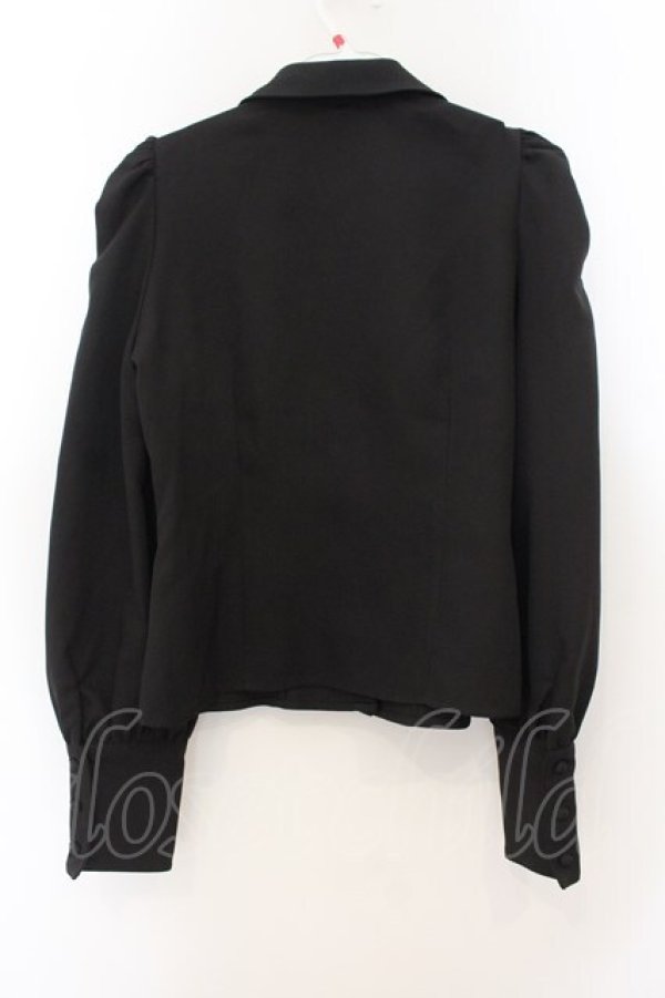 画像3: EATME / ギャザーパフブラウス F クロ O-26-01-19-026-LO-BL-OW-OS (3)