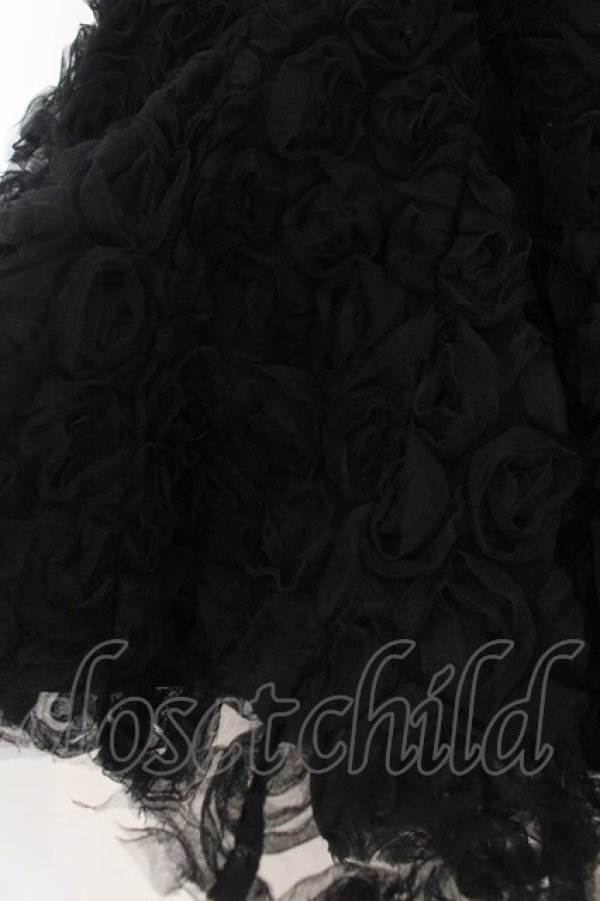 画像2: Pain / ローズチュールミニスカート F クロ O-26-01-19-031-PU-SK-OW-OS (2)