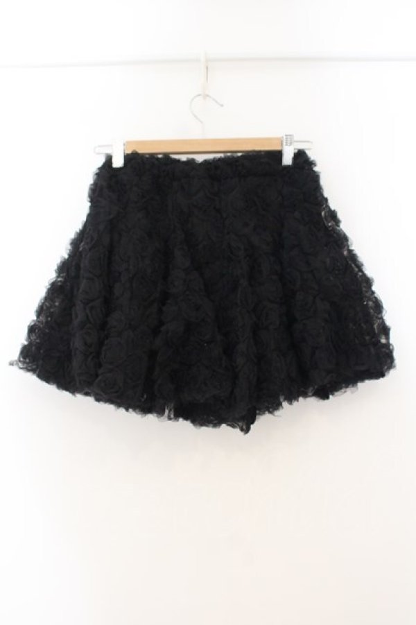 画像3: Pain / ローズチュールミニスカート F クロ O-26-01-19-031-PU-SK-OW-OS (3)