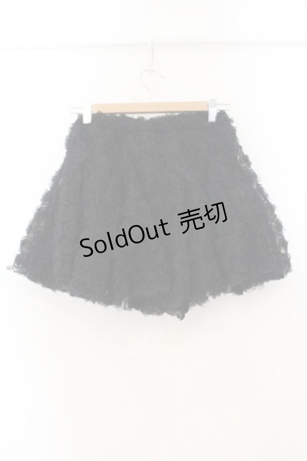 画像3: Pain / ローズチュールミニスカート F クロ O-26-01-19-031-PU-SK-OW-OS (3)