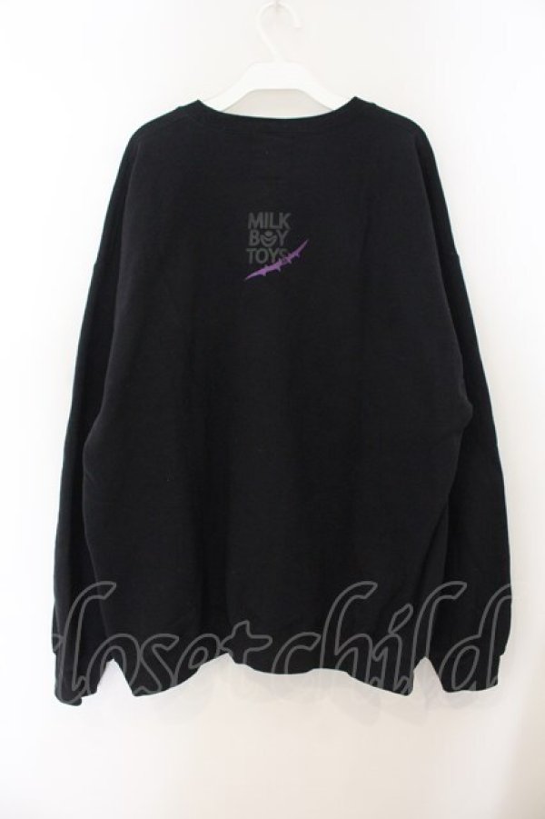 画像3: MILKBOY / TOYSスウェット  ブラック O-26-01-19-033-MB-TO-OW-OS (3)
