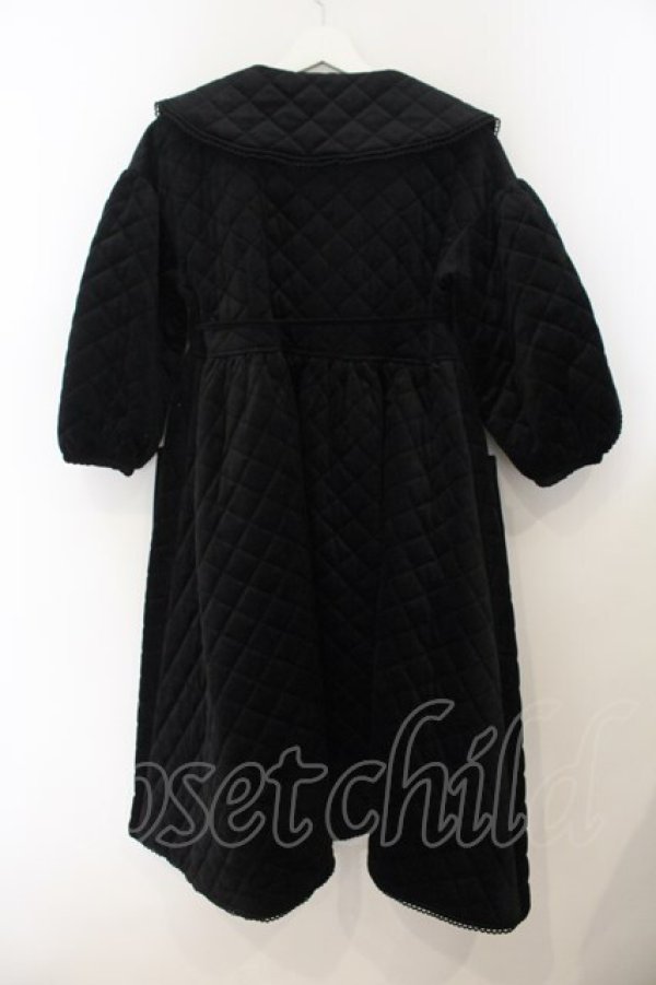 画像4: Pain / キルティングフレアコート F クロ O-26-01-19-035-PU-CO-OW-OS (4)