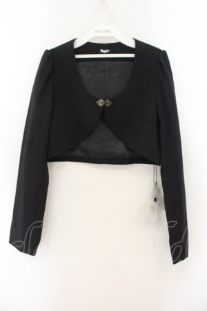 画像: Sheglit / "Del Fiore"ボレロ M ブラック O-26-01-19-037-EL-TO-OW-OS