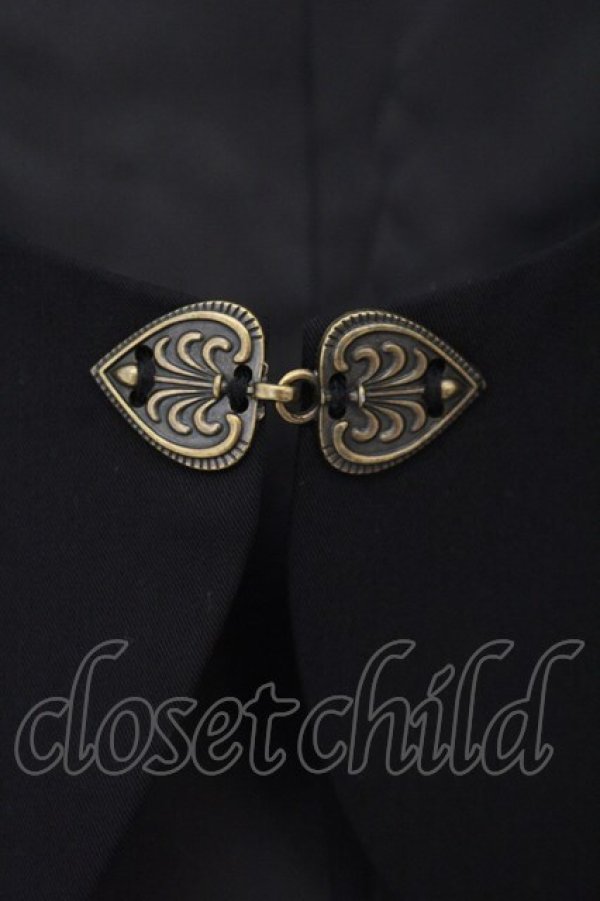 画像2: Sheglit / "Del Fiore"ボレロ M ブラック O-26-01-19-037-EL-TO-OW-OS (2)