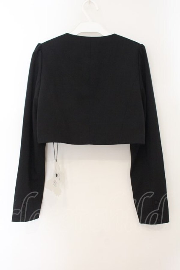 画像4: Sheglit / "Del Fiore"ボレロ M ブラック O-26-01-19-037-EL-TO-OW-OS (4)