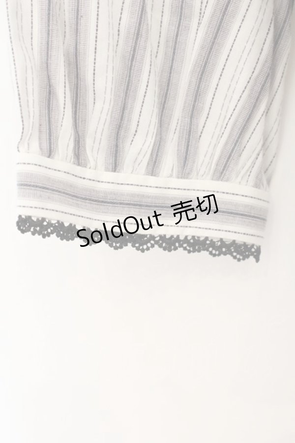 画像3: Sheglit / クラシカルパフブラウス M ブラック O-26-01-19-038-EL-BL-OW-OS (3)