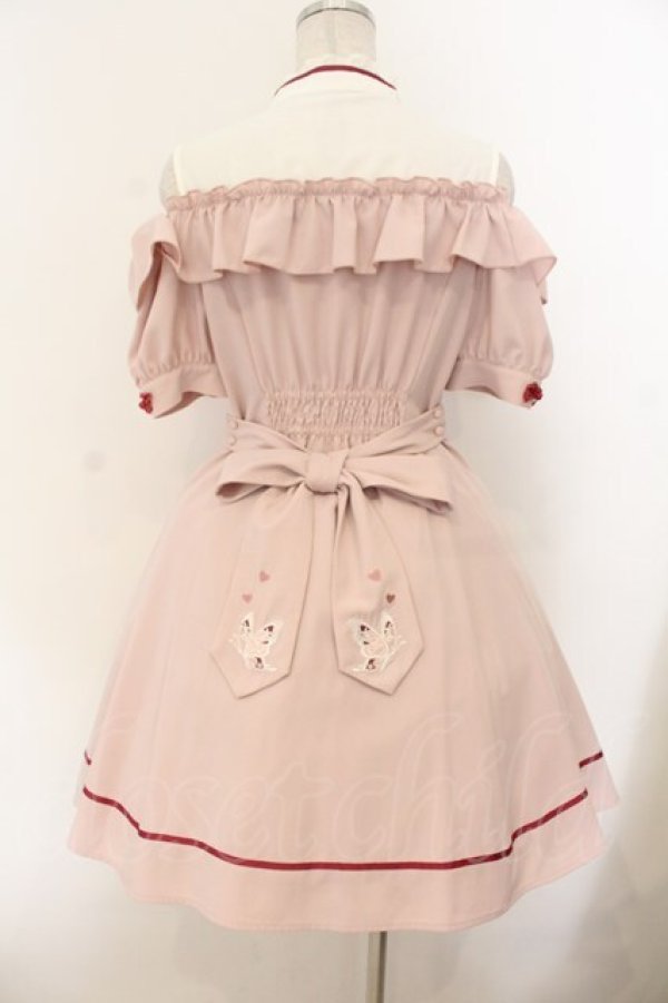 画像4: Amavel / 蝶々舞うランタンのチャイナワンピース F ピンク O-26-01-19-004-CA-OP-OW-OS (4)