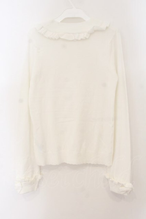 画像3: Chalmiere / トリプルリボンニットプル M シロ O-26-01-19-047-0-TO-OW-OS (3)