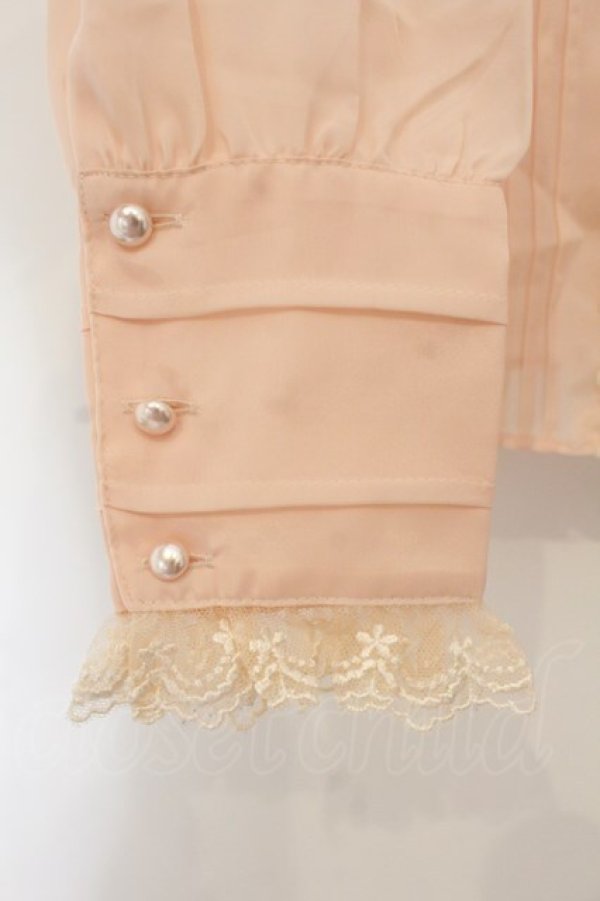 画像3: MILK / パピヨンレースブラウス  オレンジ系ピンク O-26-01-19-049-ML-BL-OW-OS (3)