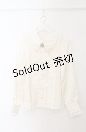 画像: Amavel / Antique Dollフリルブラウス F アイボリー O-26-01-19-1004-CA-BL-YM-OS