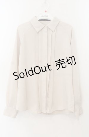 画像: an another angelus / ピンタックブラウス  アイボリ O-26-01-19-1019-CA-BL-IG-OS