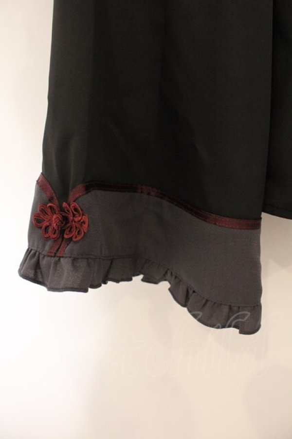 画像3: Amavel / キョンシーチャイナブラウス F クロ O-26-01-19-056-CA-BL-OW-OS (3)