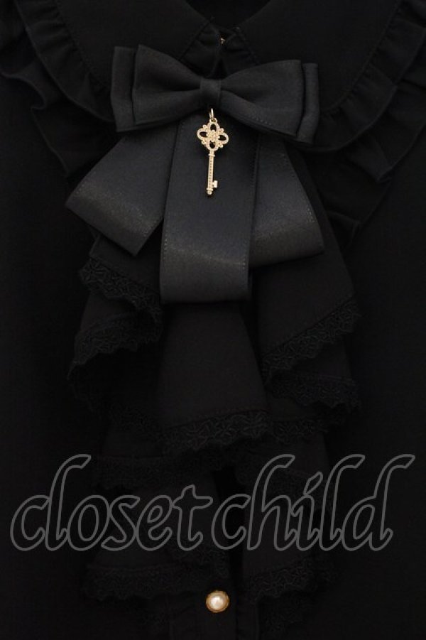 画像2: Amavel / Historical Theatreフリルブラウス F クロ O-26-01-19-063-CA-BL-OW-OS (2)