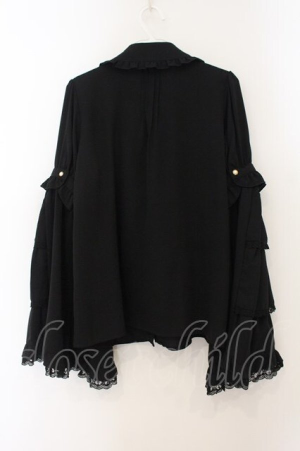 画像4: Amavel / Historical Theatreフリルブラウス F クロ O-26-01-19-063-CA-BL-OW-OS (4)