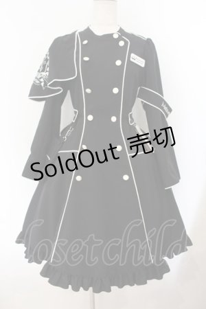 画像: metamorphose / name of guardianナース風ワンピース  クロ O-26-01-19-006-ME-OP-OW-OS