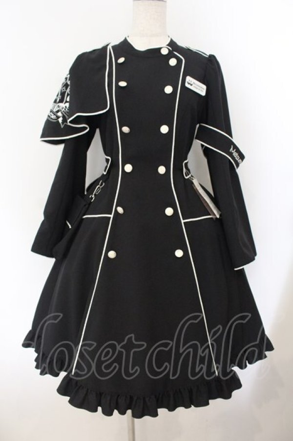 画像1: metamorphose / name of guardianナース風ワンピース  クロ O-26-01-19-006-ME-OP-OW-OS (1)