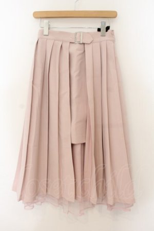 画像: EATME / プリーツラップスカート M ピンク O-26-01-19-065-LO-SK-OW-OS
