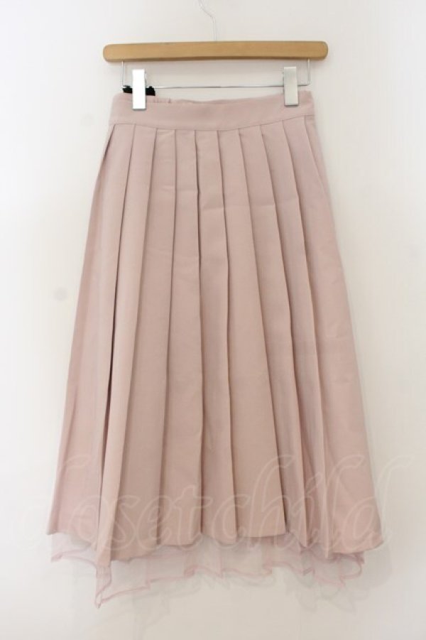 画像2: EATME / プリーツラップスカート M ピンク O-26-01-19-065-LO-SK-OW-OS (2)