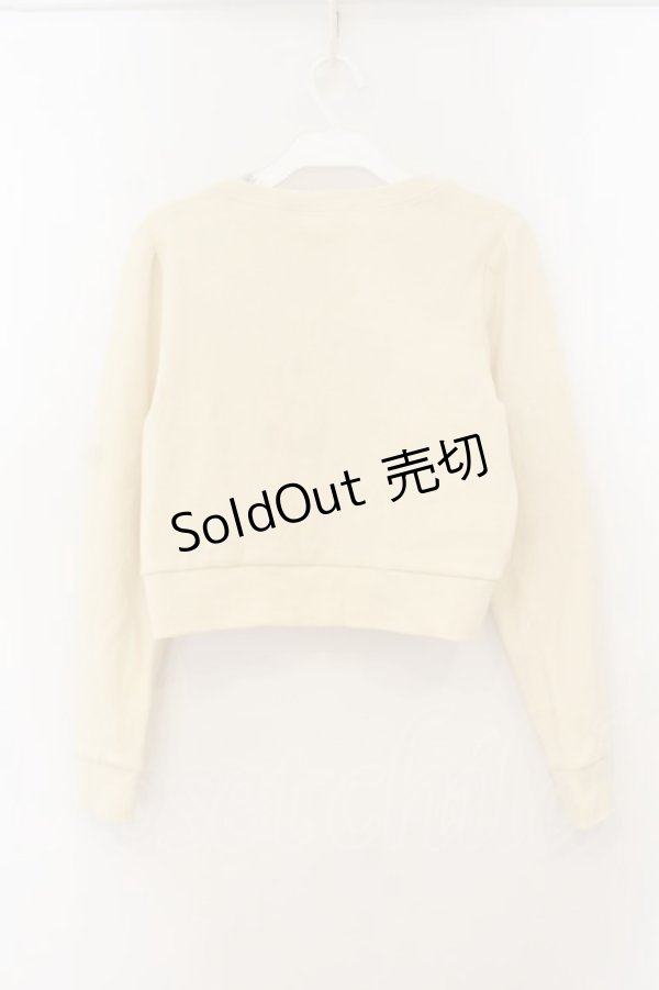 画像3: pays des fees  / 心臓カーディガン  アイボリー O-26-01-19-069-PU-TO-IG-OS (3)