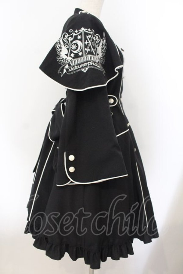 画像3: metamorphose / name of guardianナース風ワンピース  クロ O-26-01-19-006-ME-OP-OW-OS (3)