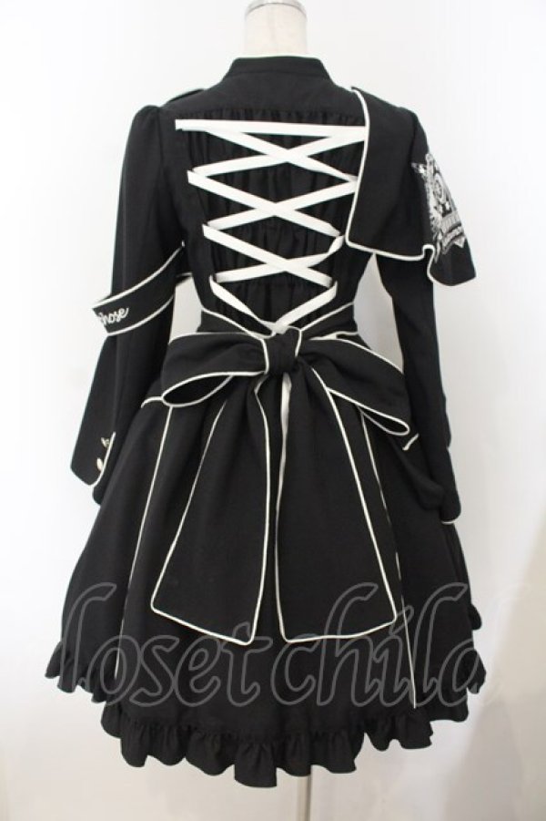 画像6: metamorphose / name of guardianナース風ワンピース  クロ O-26-01-19-006-ME-OP-OW-OS (6)