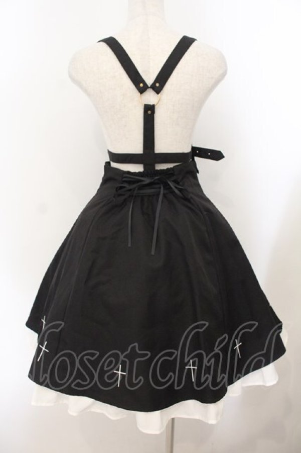 画像4: Amavel / Rosaryハーネス風スカート F クロ O-26-01-19-010-CA-SK-OW-OS (4)