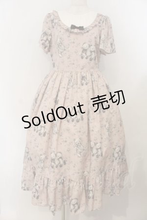 画像: Melody BasKet / Vintage bearラウンドヨークワンピース M ピンク O-26-01-19-011-LO-OP-OW-OS