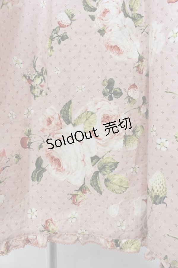 画像3: PINK HOUSE / Berry Roseプリントミディワンピース  ピンク O-26-01-19-012-LO-OP-OW-OS (3)