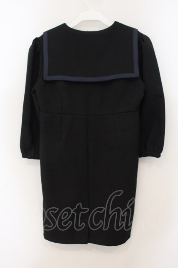 画像3: Bubbles / セーラーワンピース  クロ O-26-01-19-013-CA-OP-IG-OS (3)