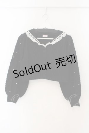 画像: meltie / きゅるきゅるセーラーカーディガン  クロ O-26-01-19-018-PU-TO-OW-OS
