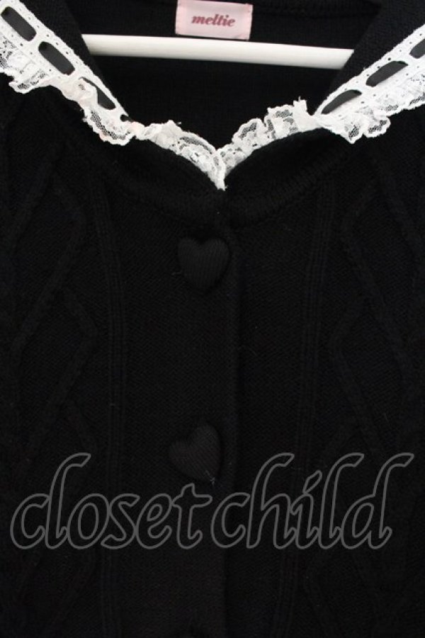 画像2: meltie / きゅるきゅるセーラーカーディガン  クロ O-26-01-19-018-PU-TO-OW-OS (2)