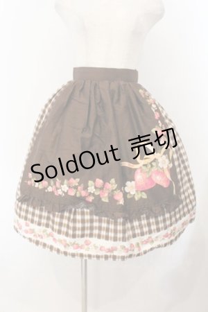 画像: Innocent World / アンネッテスカート（short） M ブラウン O-26-01-19-003-IW-SK-IG-OS