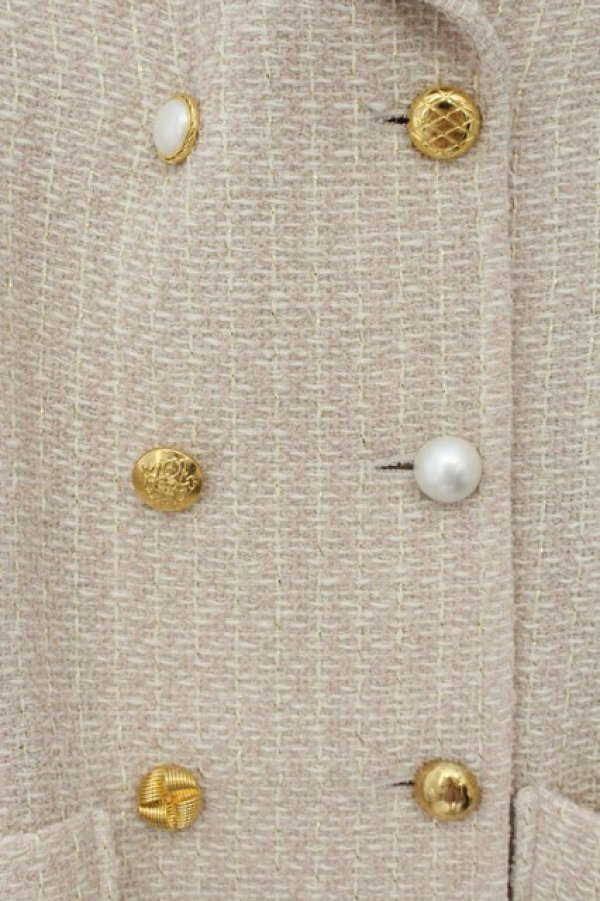 画像2: MILK / プレシャスPコート  ピンクツイード O-26-01-19-022-ML-CO-OW-OS (2)