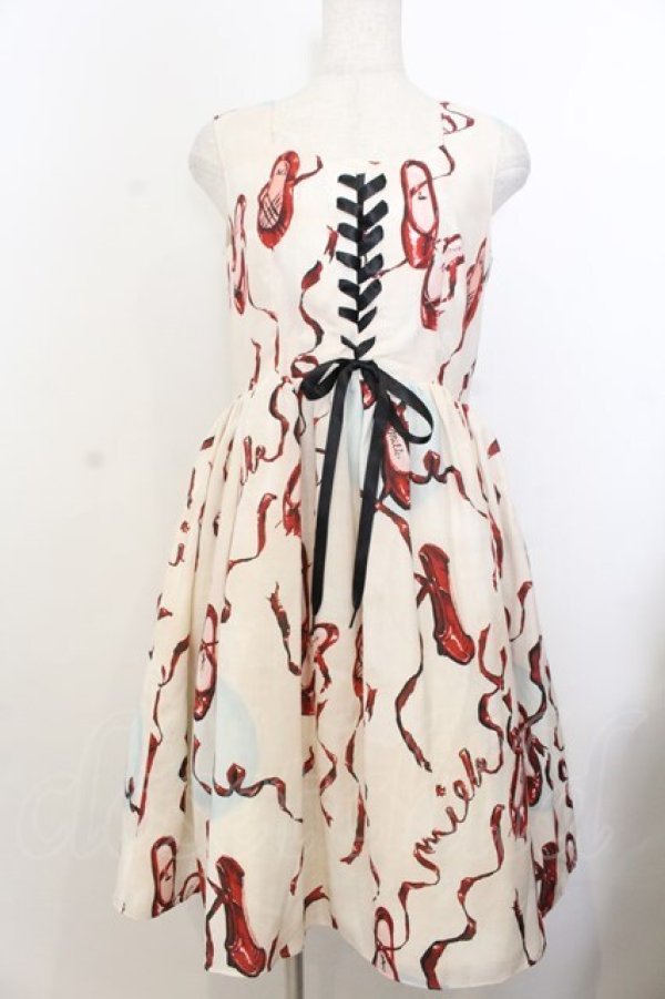 画像1: MILK / レッドシューズドレス  オフ O-26-01-20-038-ML-OP-IG-OS (1)