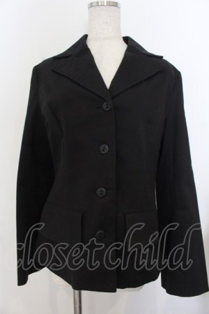 画像: MIHO MATSUDA / ボタン配色ジャケット M ブラック O-26-01-20-005-GO-JA-OW-OS