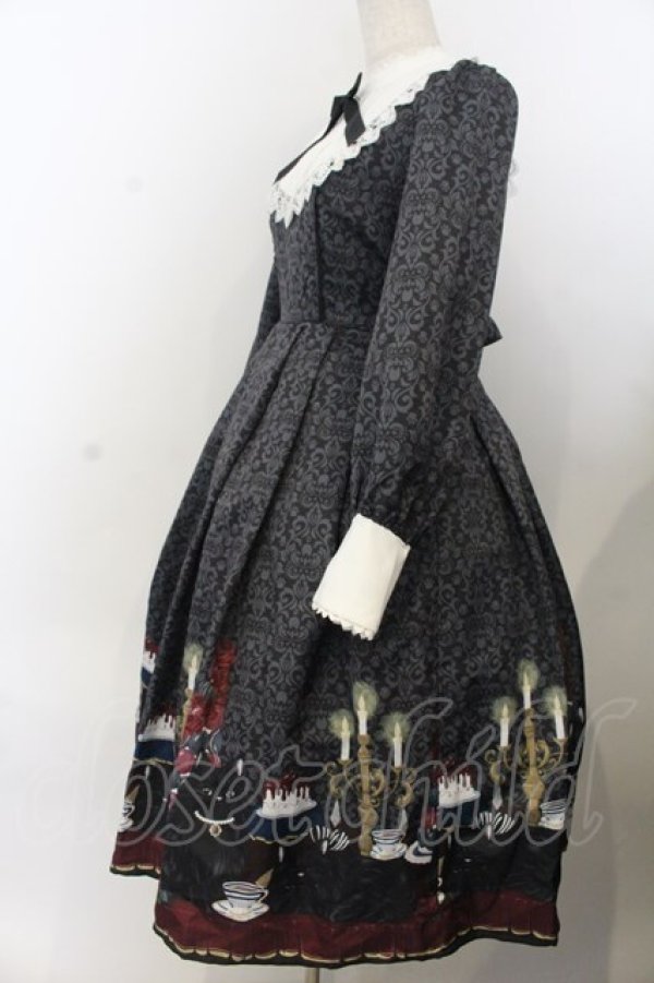 画像2: axes femme kawaii / 猫会ワンピース M クロ O-26-01-20-045-AX-OP-IG-OS (2)