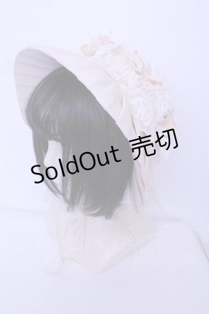 画像: Hoshibako Works / 油彩の薔薇　 ボンネット  ピンク O-26-01-20-1001-LO-AC-OW-ZTK011